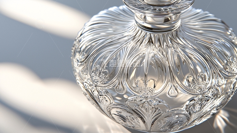 高清大图下载【趣麦麦图】水晶玻璃瓶