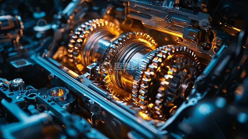 高清大图下载【趣麦麦图】汽车发动机内部结构