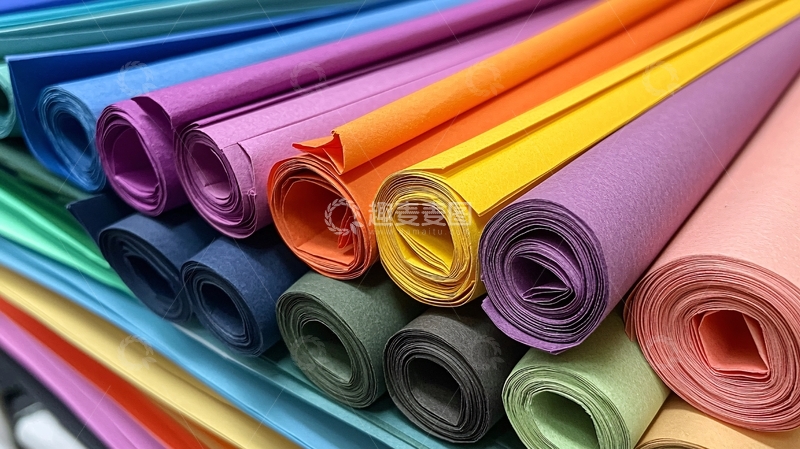 高清大图下载【趣麦麦图】彩色卷纸