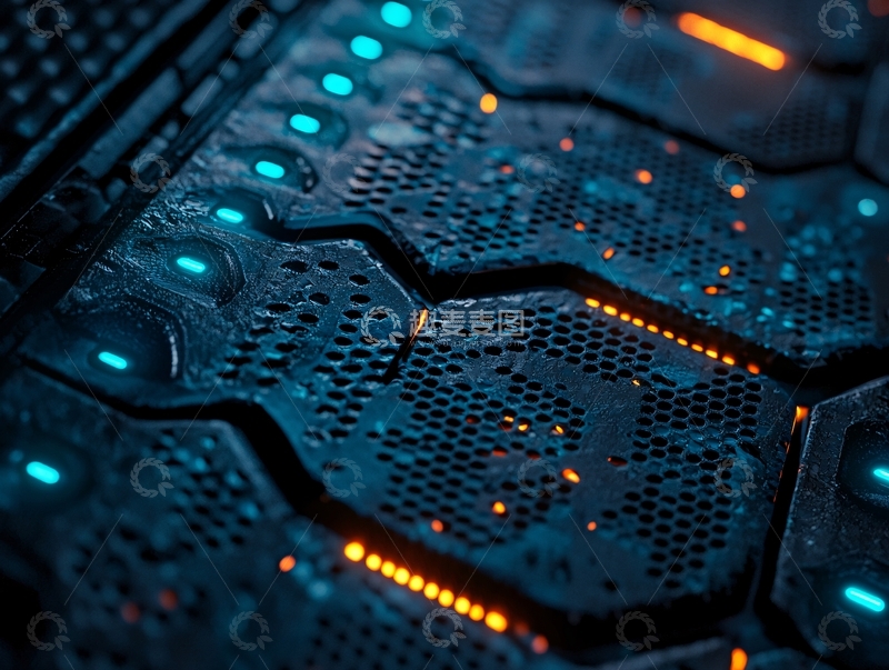 高清大图下载【趣麦麦图】科技感十足的金属纹理