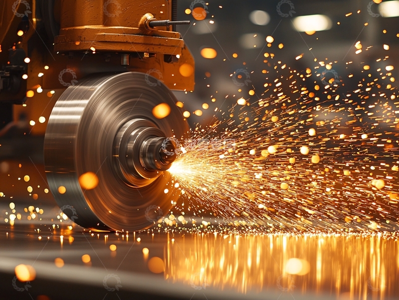 高清大图下载【趣麦麦图】金属切割