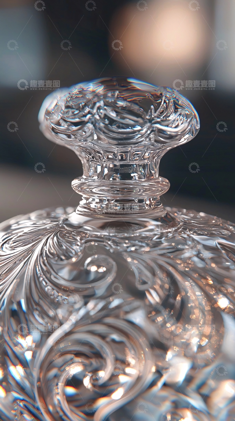 高清大图下载【趣麦麦图】水晶瓶盖