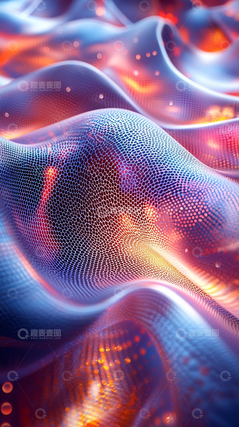高清大图下载【趣麦麦图】抽象波浪