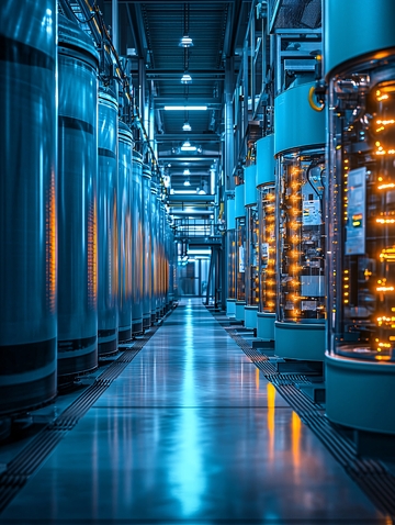 未来工厂内部场景