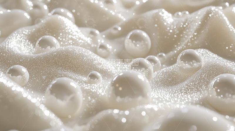 高清大图下载【趣麦麦图】洁白泡沫细腻质感