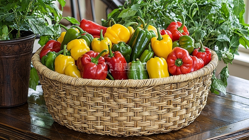 高清大图下载【趣麦麦图】彩椒