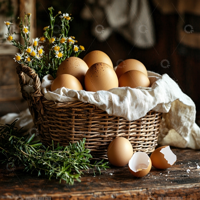 高清大图下载【趣麦麦图】鸡蛋