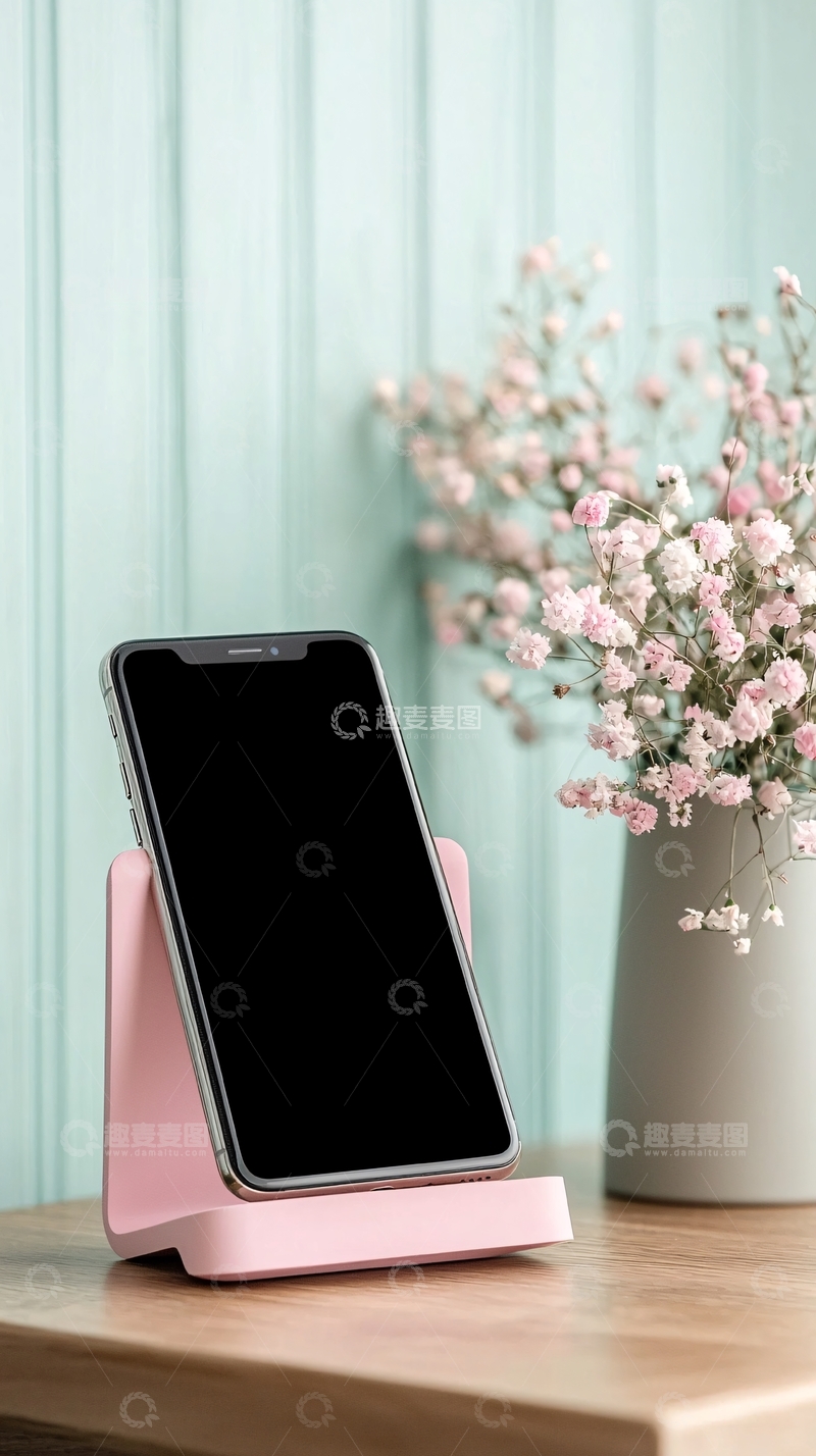 高清大图下载【趣麦麦图】手机支架
