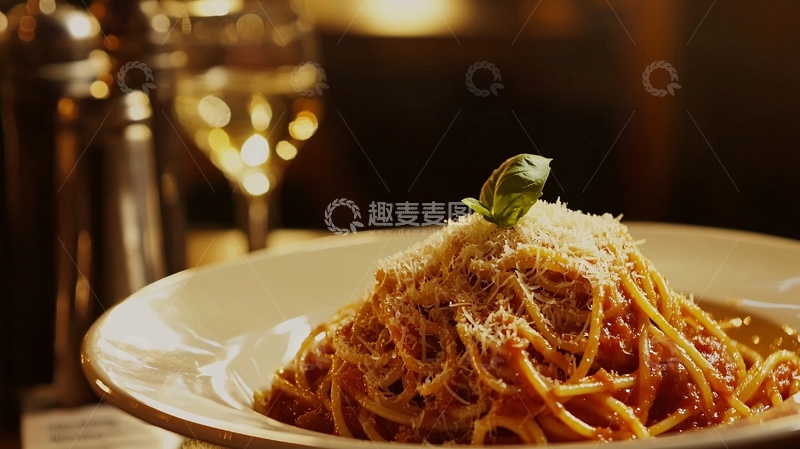 高清大图下载【趣麦麦图】意式红酱意面