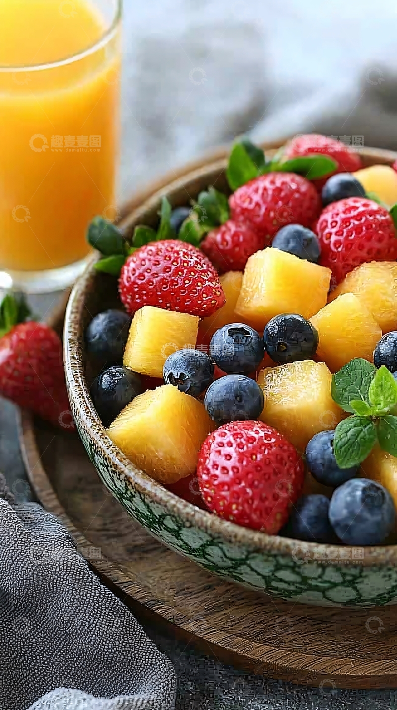 高清大图下载【趣麦麦图】水果沙拉