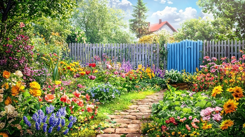 高清大图下载【趣麦麦图】春意盎然的美丽花园