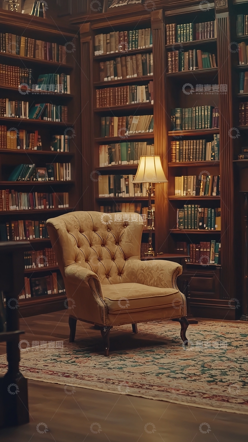 高清大图下载【趣麦麦图】书房