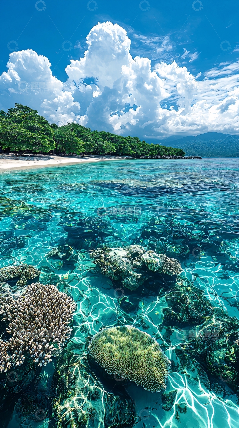 高清大图下载【趣麦麦图】热带海滩美景
