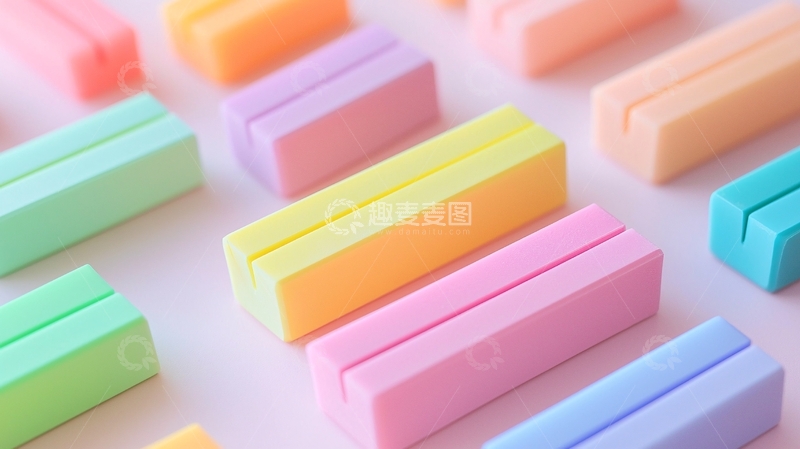 高清大图下载【趣麦麦图】彩色小方块