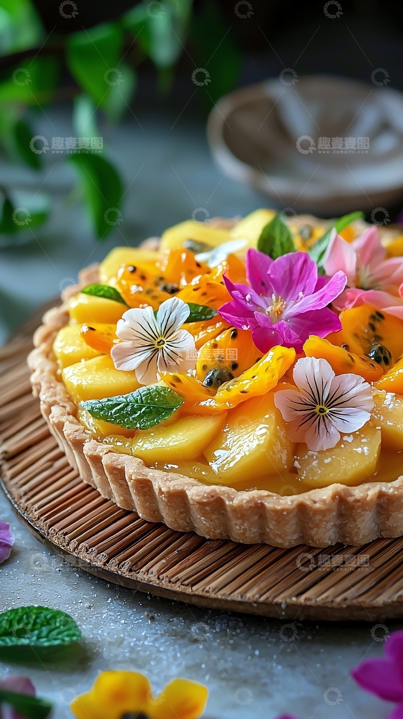 高清大图下载【趣麦麦图】水果挞