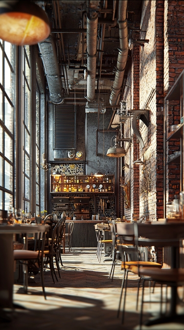 工业风餐厅