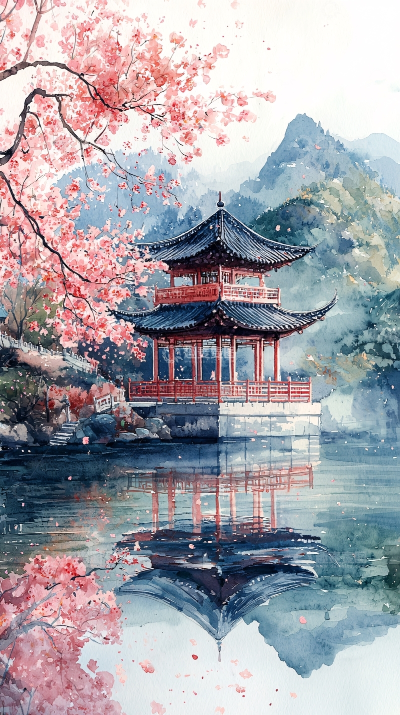 高清大图下载【趣麦麦图】水墨画