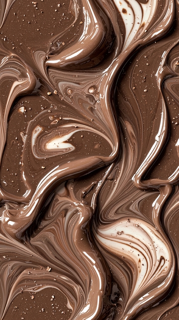 巧克力融化纹理