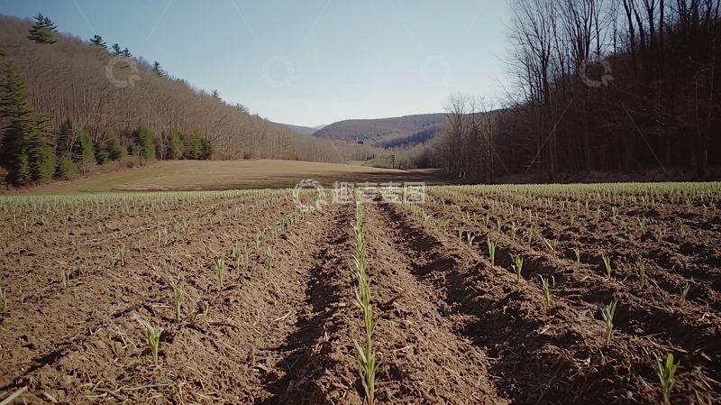 高清大图下载【趣麦麦图】春天田野