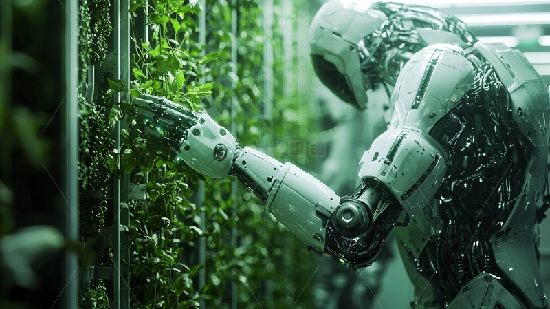 机器人种植植物