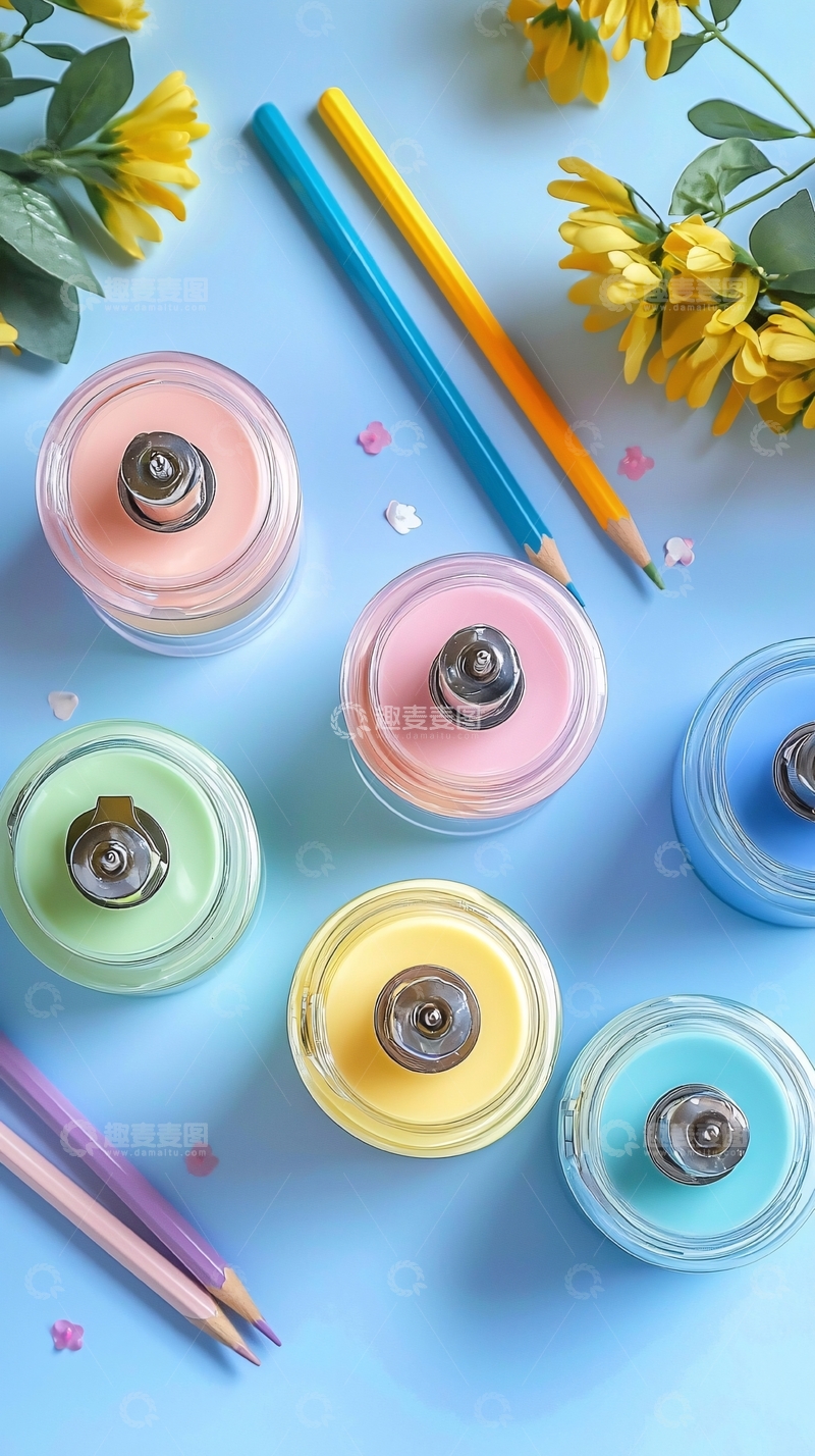 高清大图下载【趣麦麦图】彩色蜡烛