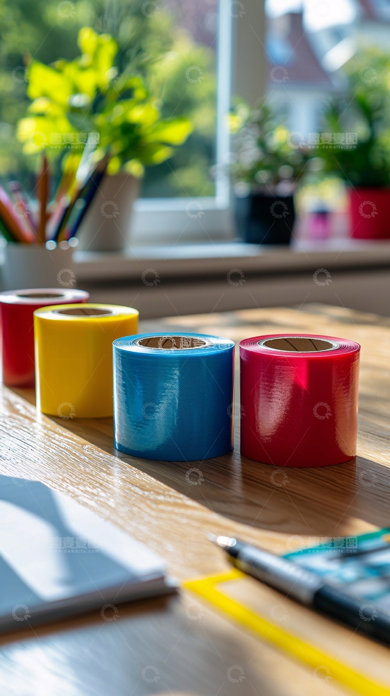 高清大图下载【趣麦麦图】彩色胶带