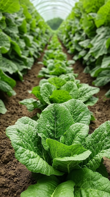 绿色蔬菜大棚种植