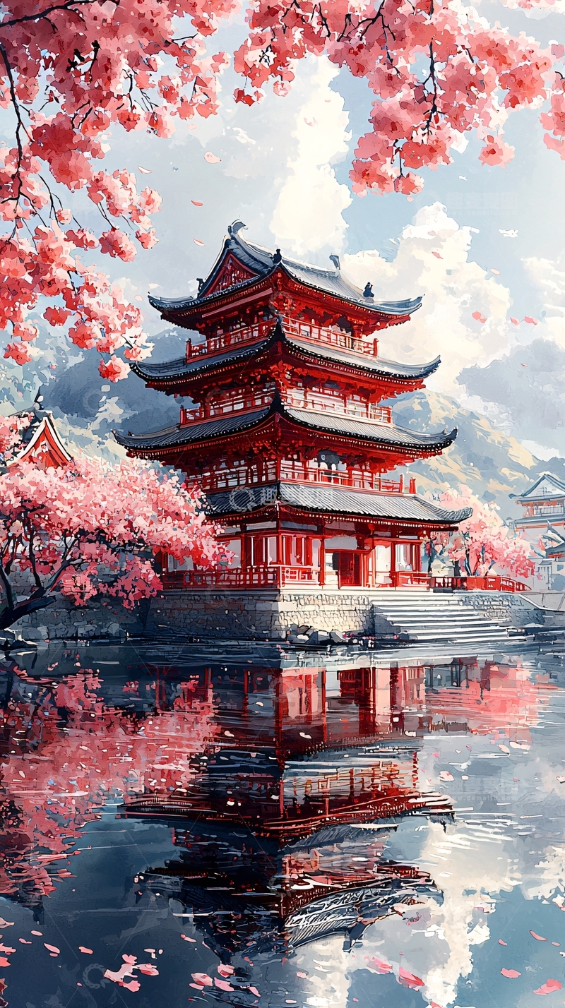 高清大图下载【趣麦麦图】樱花6