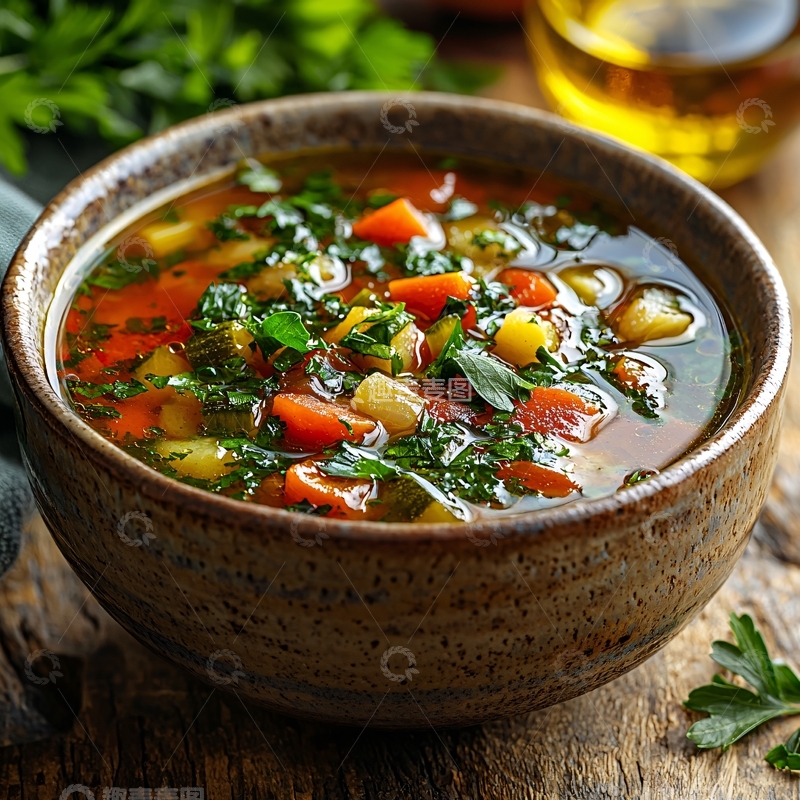 高清大图下载【趣麦麦图】蔬菜汤