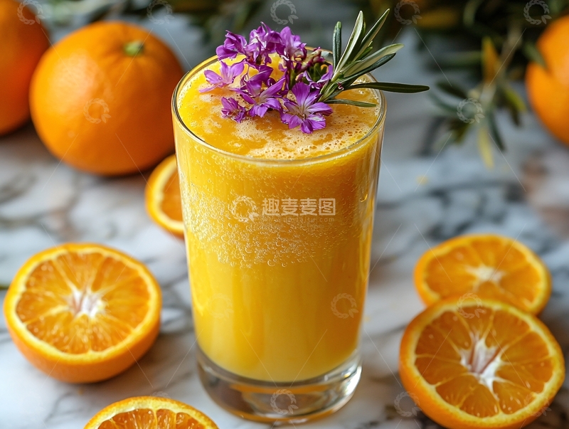 高清大图下载【趣麦麦图】橙汁饮料