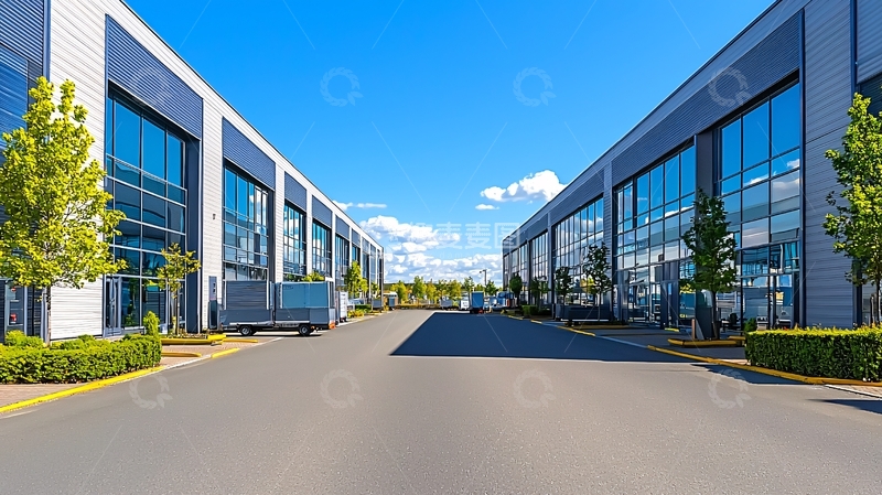 高清大图下载【趣麦麦图】现代工业建筑外观