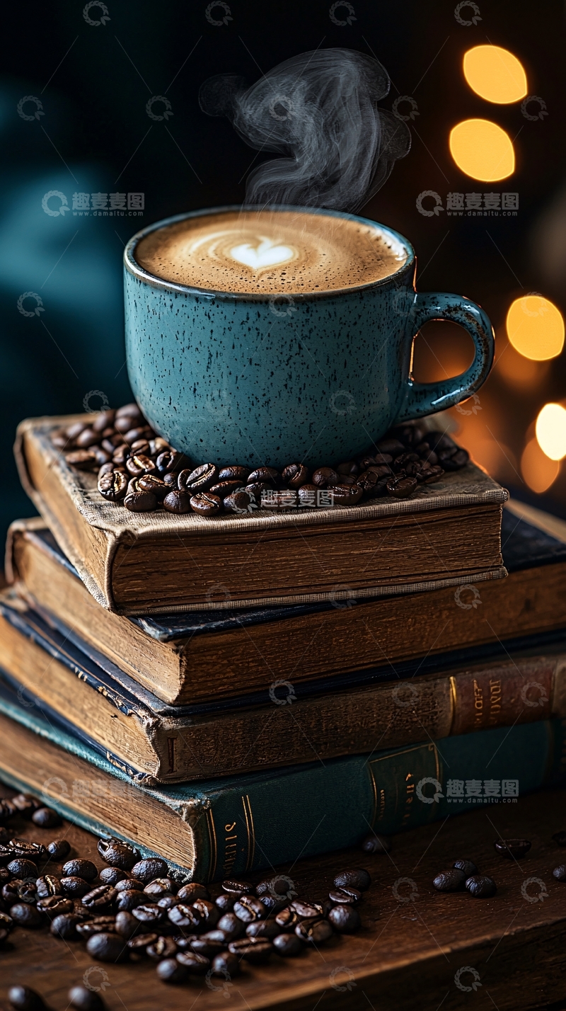 高清大图下载【趣麦麦图】温暖的咖啡