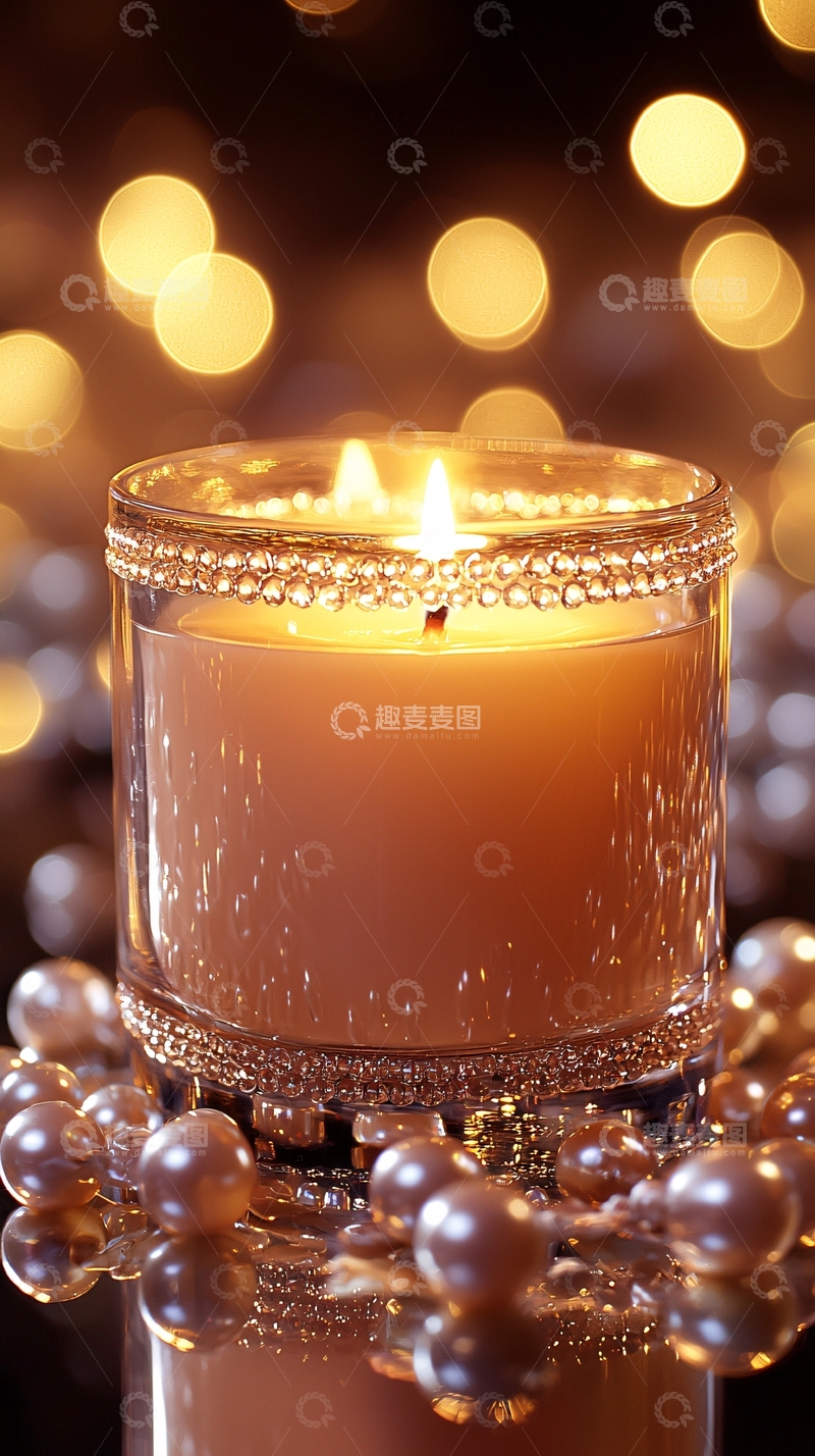 高清大图下载【趣麦麦图】香氛蜡烛