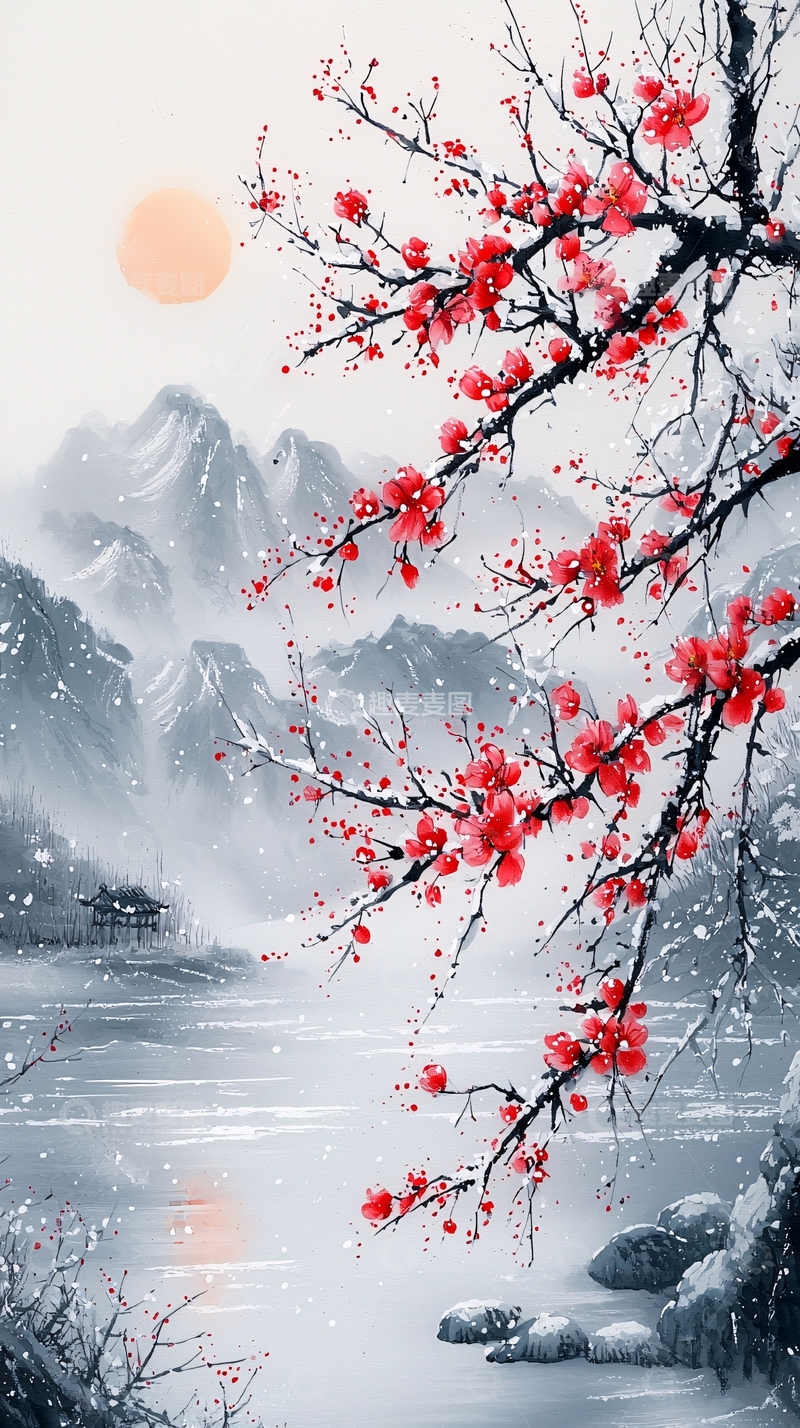 高清大图下载【趣麦麦图】水墨画