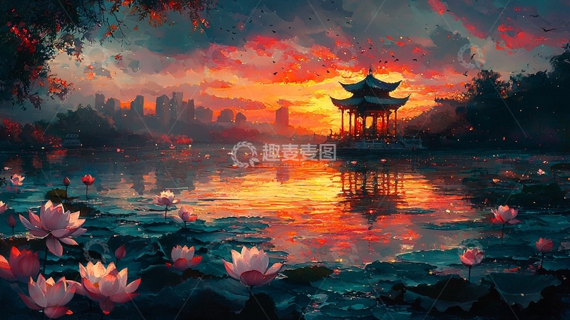 高清大图下载【趣麦麦图】水墨画