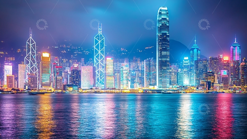 高清大图下载【趣麦麦图】香港夜景