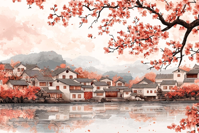 高清大图下载【趣麦麦图】水墨江南