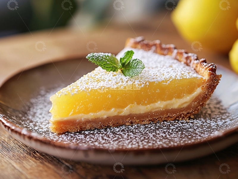 高清大图下载【趣麦麦图】柠檬塔