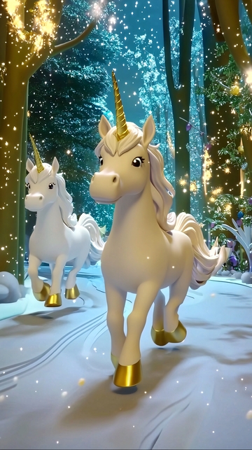 梦幻独角兽森林