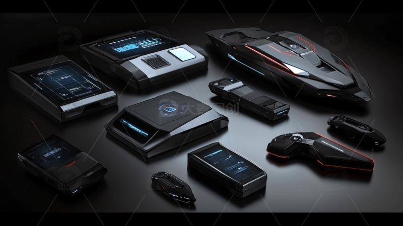 高清大图下载【趣麦麦图】科技产品