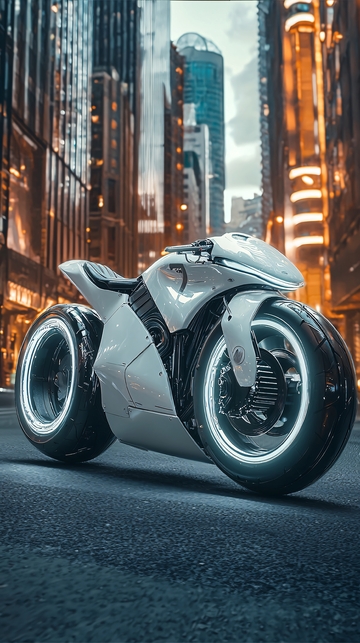 未来都市摩托车