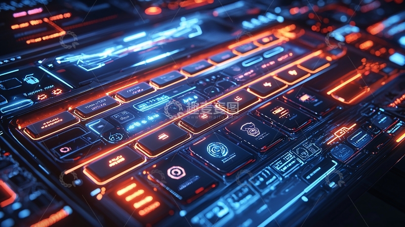 高清大图下载【趣麦麦图】未来科技界面8