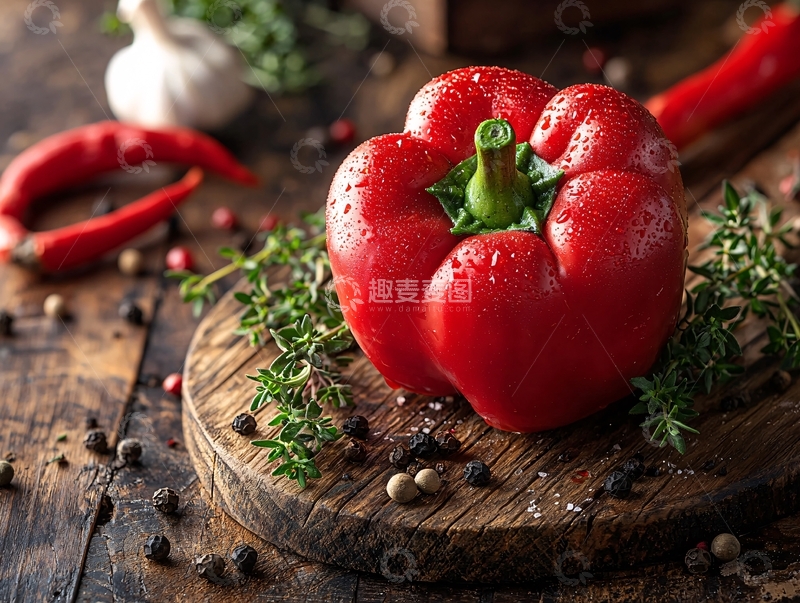 高清大图下载【趣麦麦图】红椒