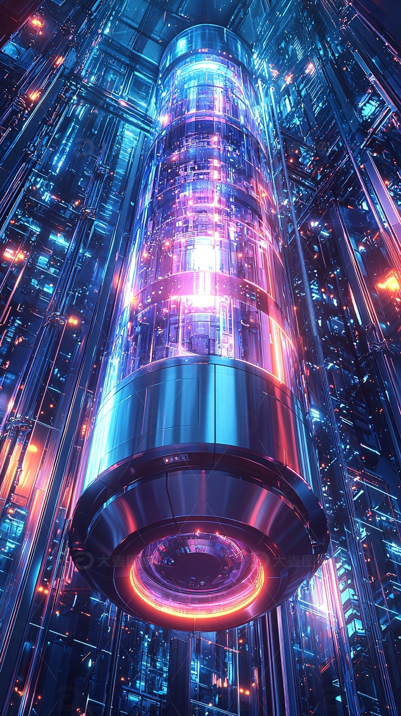 高清大图下载【趣麦麦图】未来科技