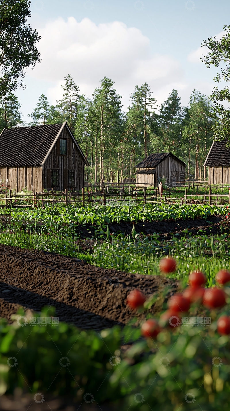 高清大图下载【趣麦麦图】田园风光198