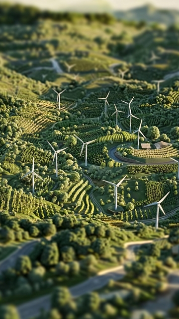 绿色环保风力发电