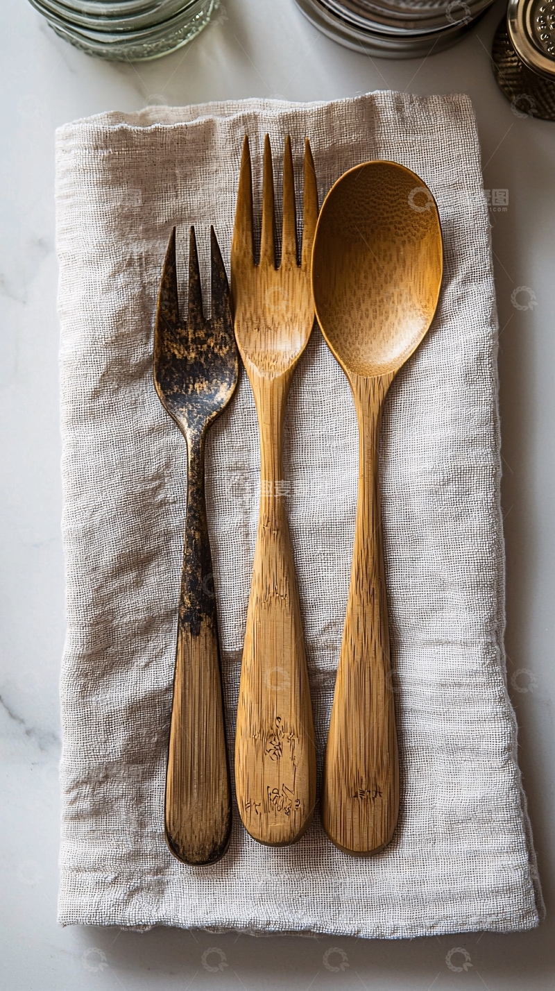 高清大图下载【趣麦麦图】餐具静物特写