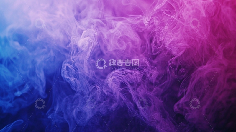 高清大图下载【趣麦麦图】彩色烟雾背景