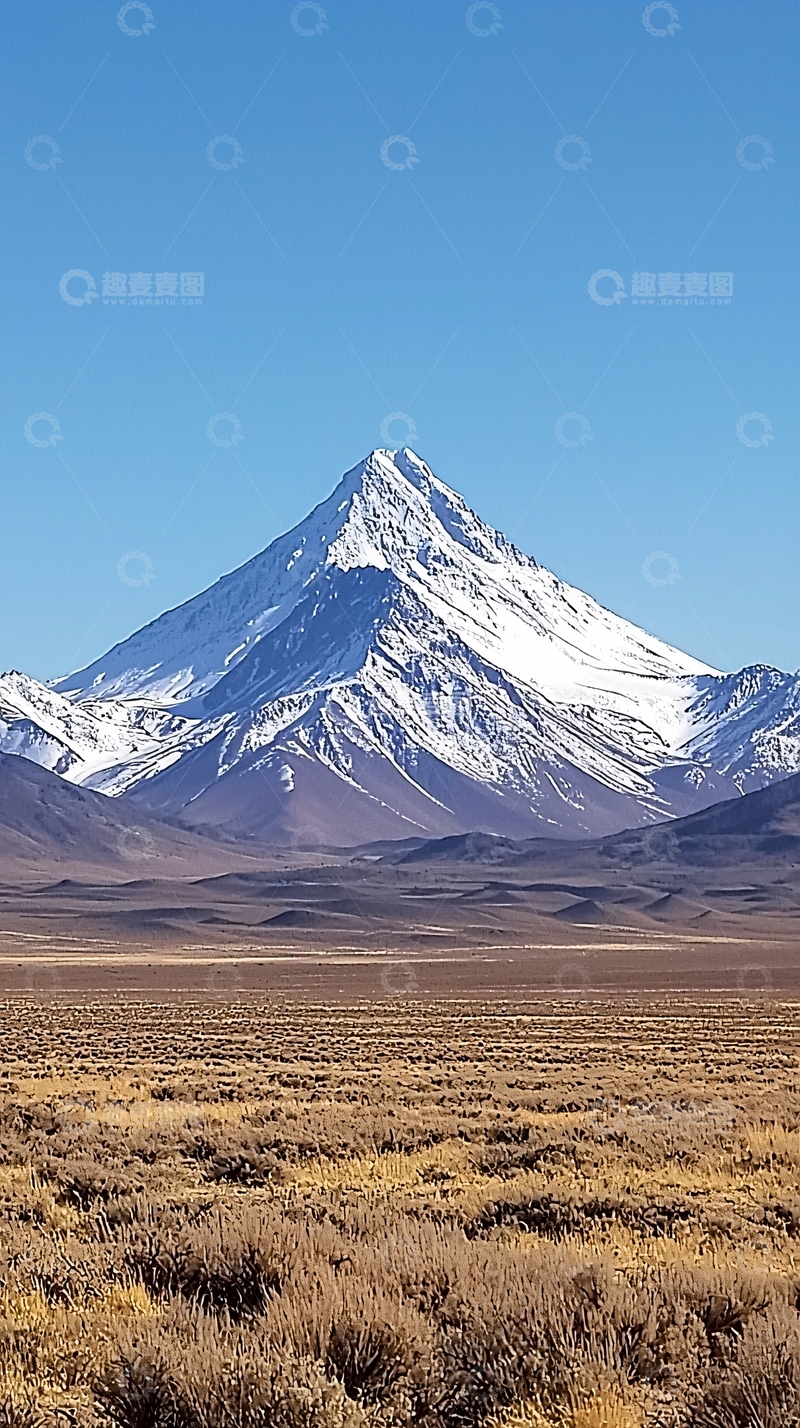 高清大图下载【趣麦麦图】雪山