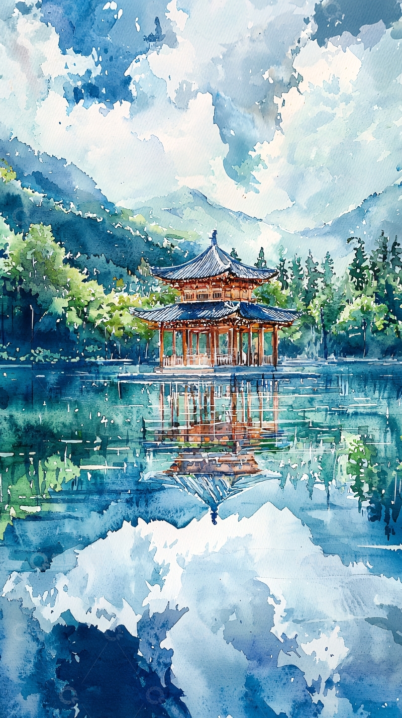 高清大图下载【趣麦麦图】水墨画